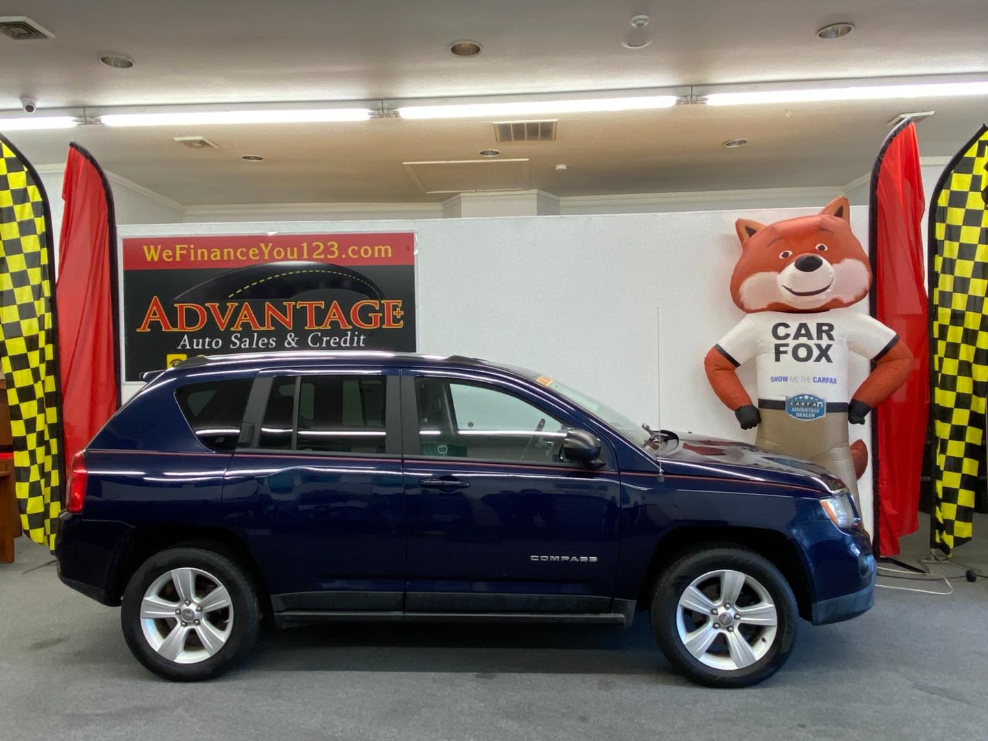 2012 GREY Jeep Compass Latitude 4WD (1C4NJDEB2CD) with an 2.4L L4 DOHC 16V engine, Continuously Variable Transmission transmission, located at 533 S West End Blvd., Quakertown, PA, 18951, (877) 257-4995, 40.343994, -75.303604 - Photo#0